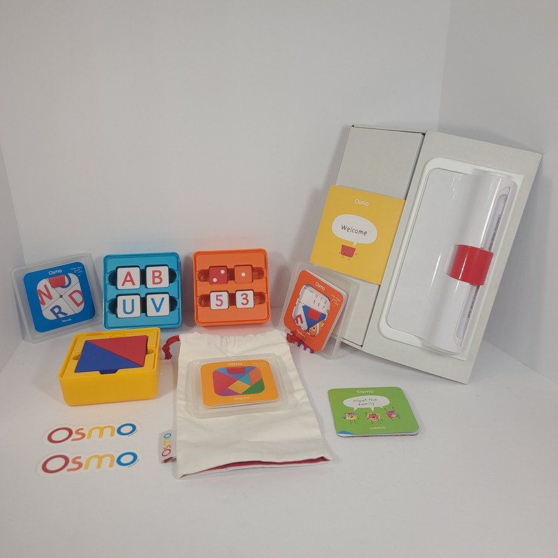Osmo Genius Kit Gaming Kids Education System for iPad STEM (5) Lessons Complete
