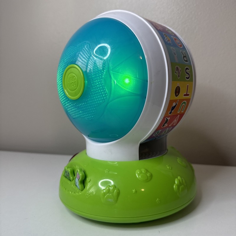 Leapfrog Spin and Sing Alphabet Zoo 6-36 Months Blue Tested Works Great Used gallery