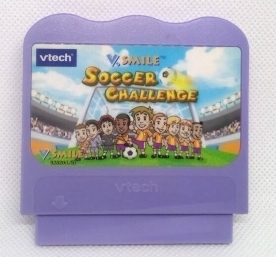 VTech VSmile learning system Soccer Challenge cartridge Game tested&works well