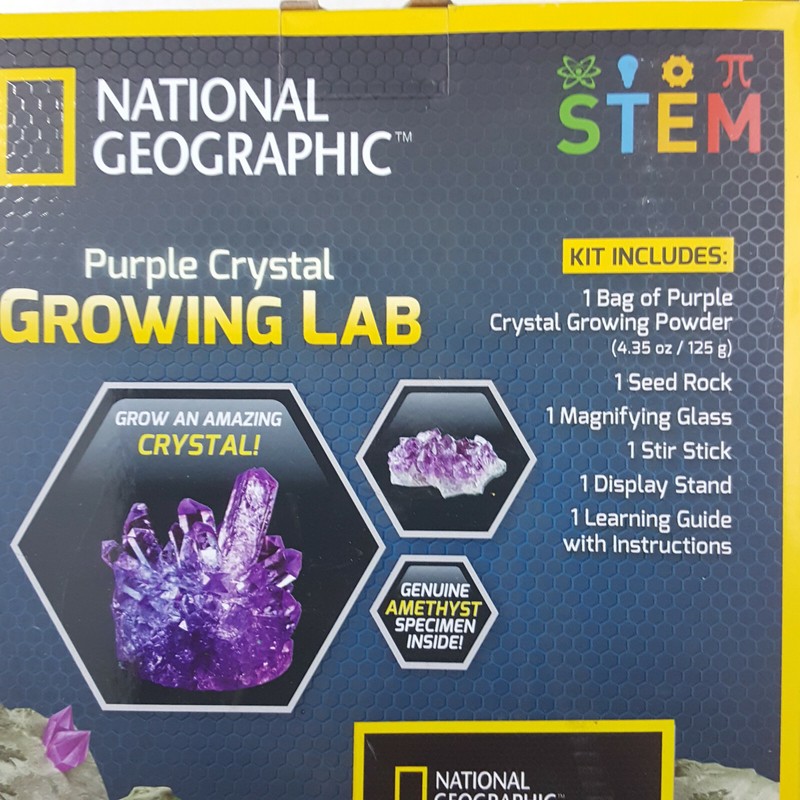 3 STEM SCIENCE KITS CRYSTALS, ROVER, VOLCANO National Geographic Engineering gallery