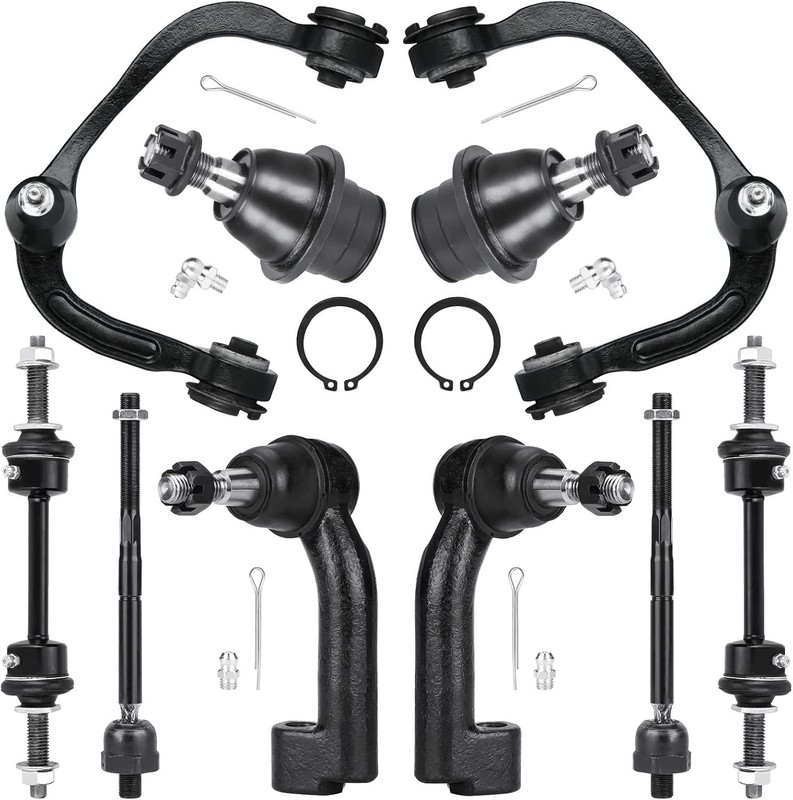 10PCS Front Upper Control Arm for Ford F150 (4WD) 2009-2014 (Exc. SVT Raptor), w