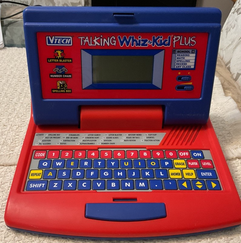VTech Talking Whiz Kid Plus Learning System TESTED & WORKS GREAT