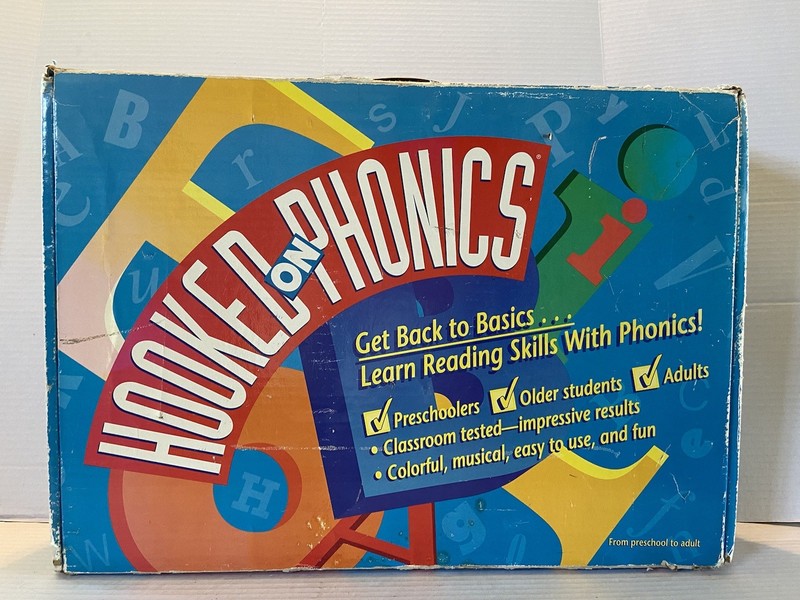 READ VNTG NEW OPEN 1995 HookedonPhonics Reading Skills With Phonics BackToBasics