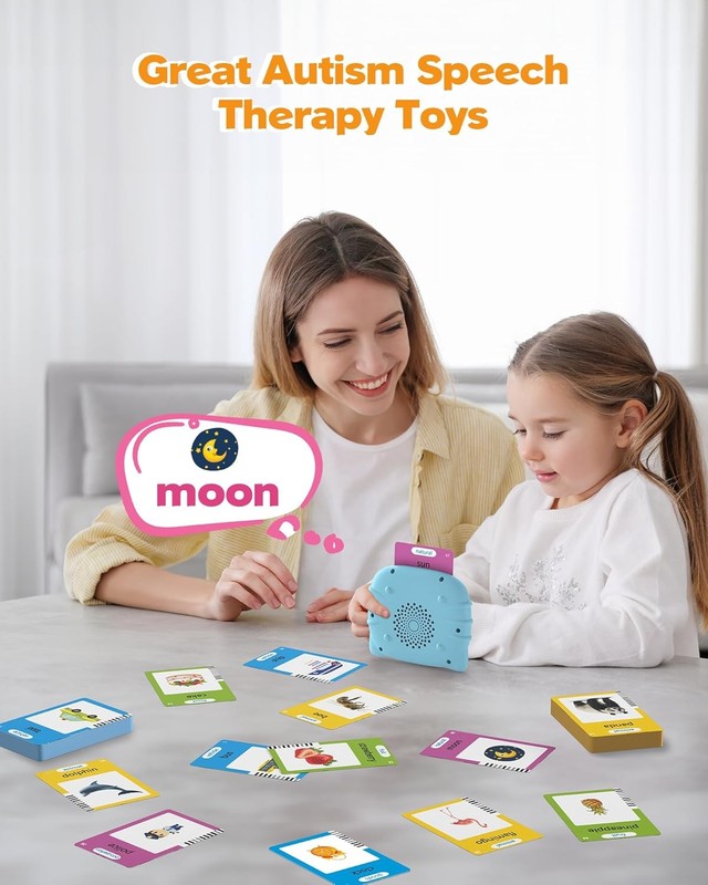 Talking Flash Cards for Toddlers 1 2 3 4 Year Olds, Montessori Language Learning gallery