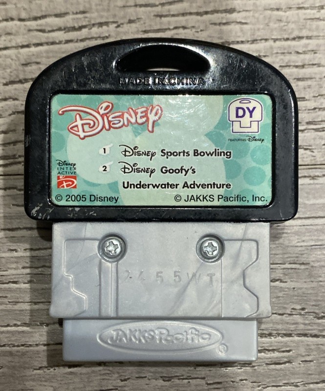 Leapster – Game Cartridge Learning Game Disney Sports Bowling Goofy Underwater