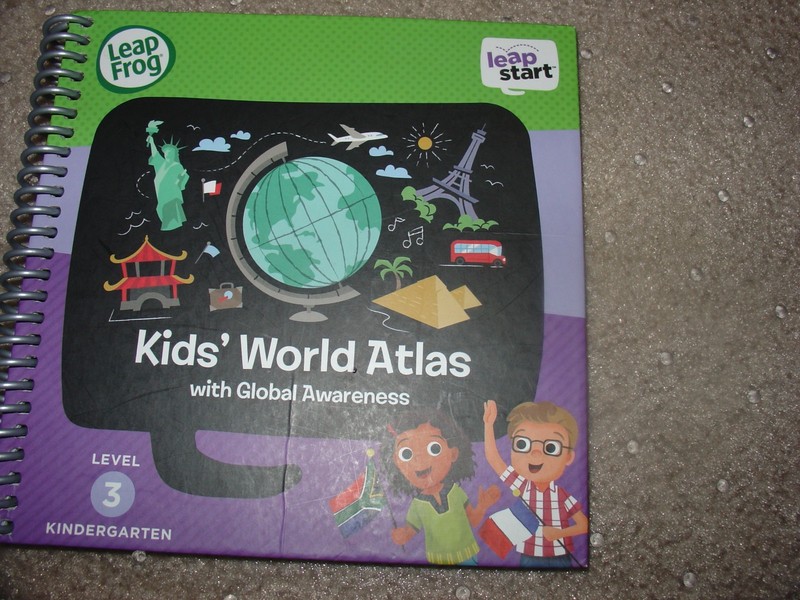 Leap Frog – Leap Start Book – KID’S WORLD ATLAS LEVEL 3 Age 4-7 Kinder. GIFT!