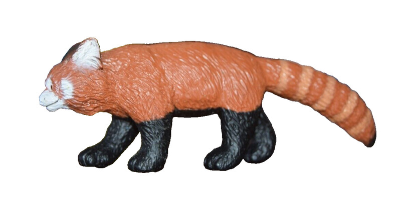 VINTAGE Safari Ltd. 2006 RED PANDA Animal Figure Toy Asian Wildlife Figurine gallery