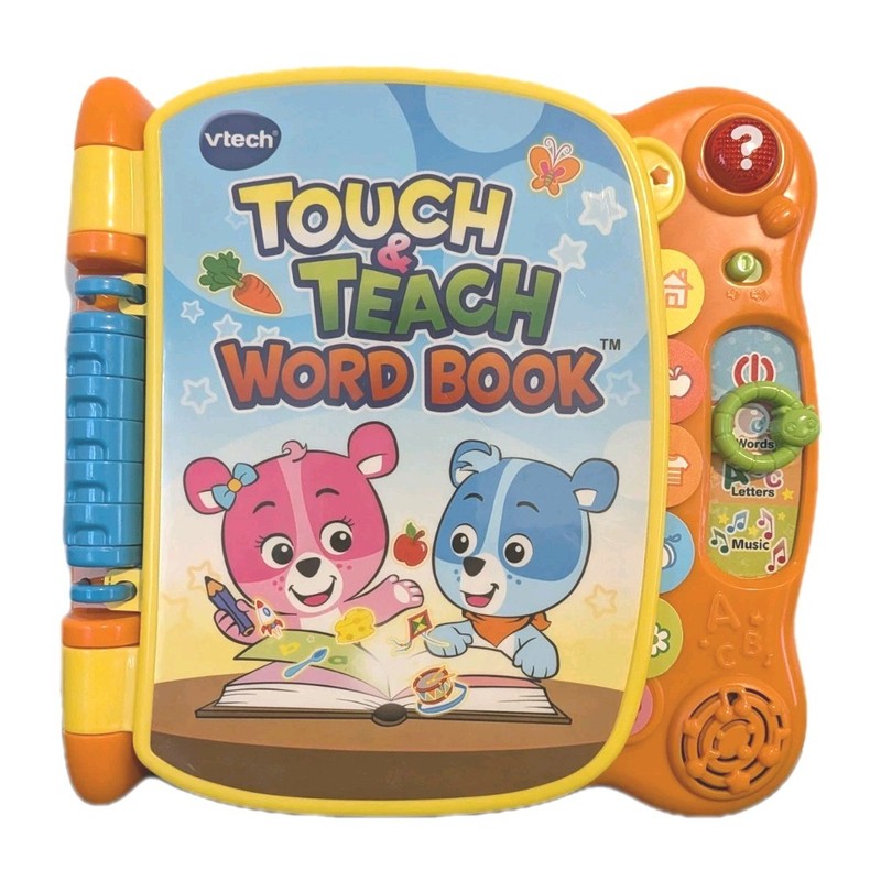 VTech Touch & Teach Word Book Interactive Edcational Toy Toddlers 3 and Up
