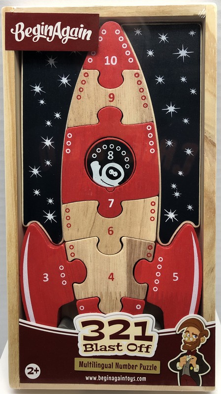 Multilingual Number Puzzle Rocket Ship gallery