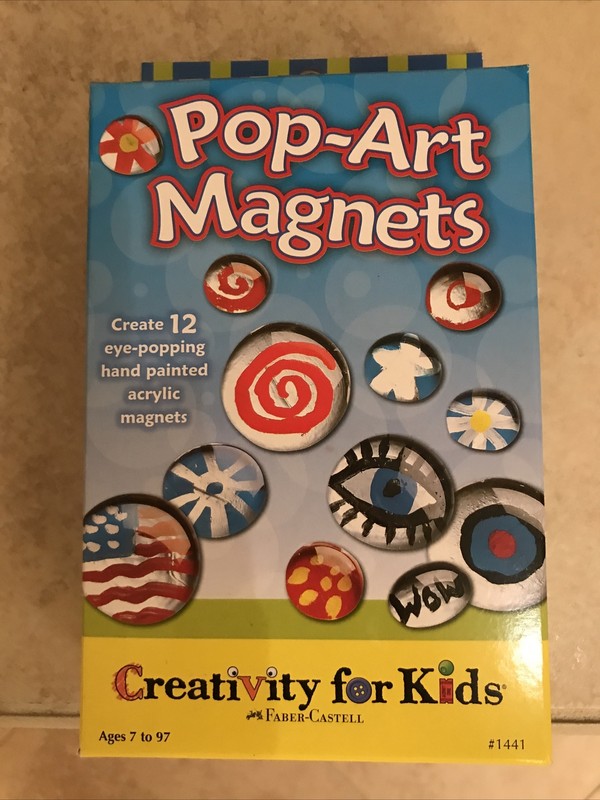 NEW Creativity for Kids, Pop-Art Magnets, Acrylic Magnets gallery