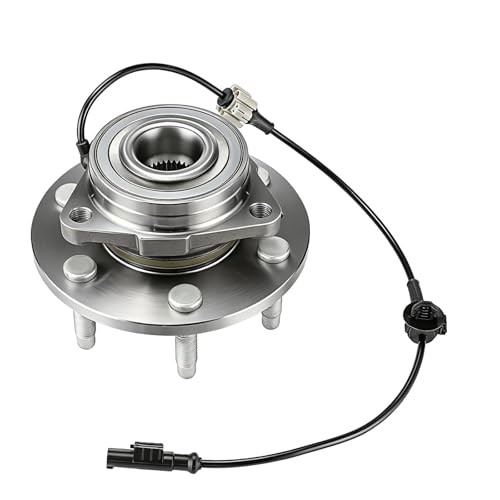 2pcs 512460 Front/Rear Wheel Hub and Bearing Assembly Compatible withFord