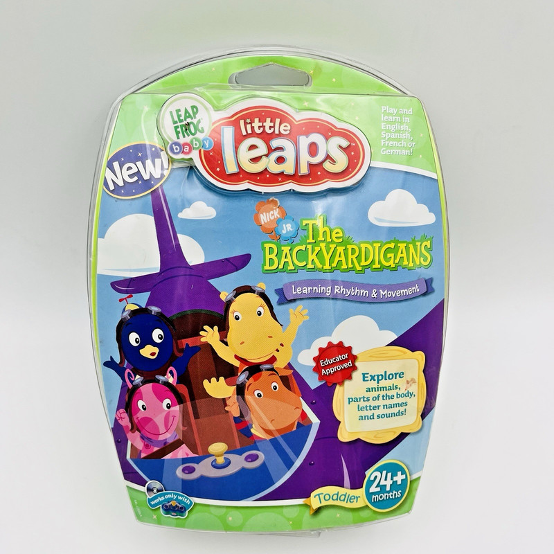 Leap Frog Little Leaps The Backyardigans Interactive Learning Factory Sealed NIP