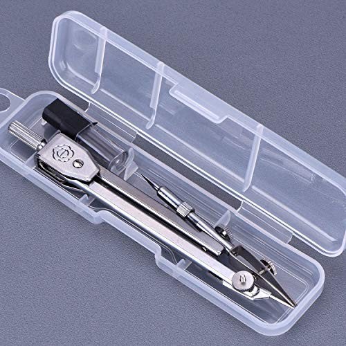 Geometry Math Set - Drawing Compass & 6 Inch Protractor for Students, Precision gallery