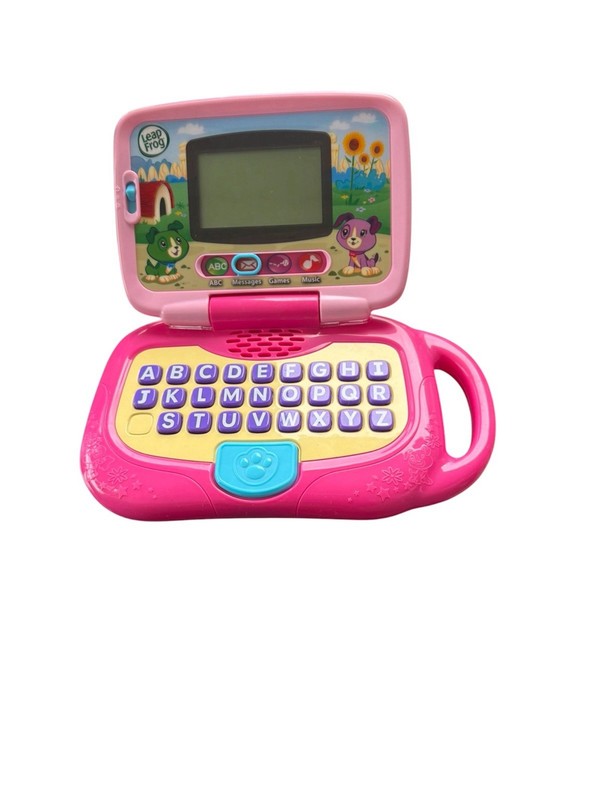 Leap Frog 2 in 1 LeapTop Touch Pink Preschool Learning Toy