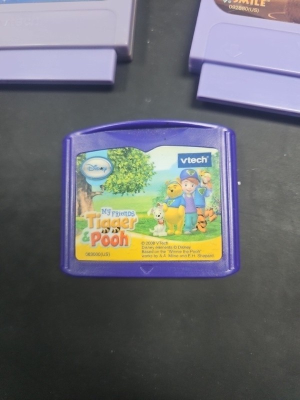 Lot of 5 Vtech V.Smile Games TOY STORY 2, DORA, ZAYZOO, MICKEY, WINNIE THE POOH gallery