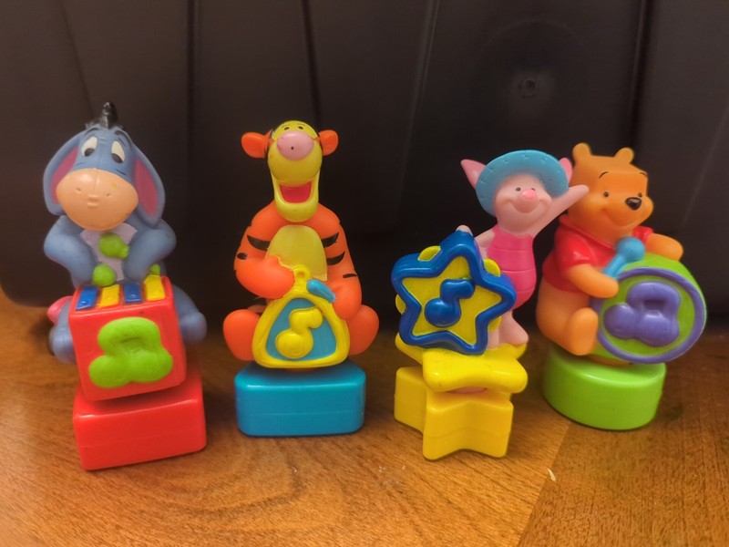 Vintage Vtech Winnie the Pooh Disney Sort And Sing Piano Replacement Pieces