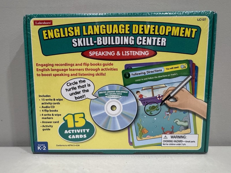 Lakeshore English Language Development Skill Building Speaking & Listening New