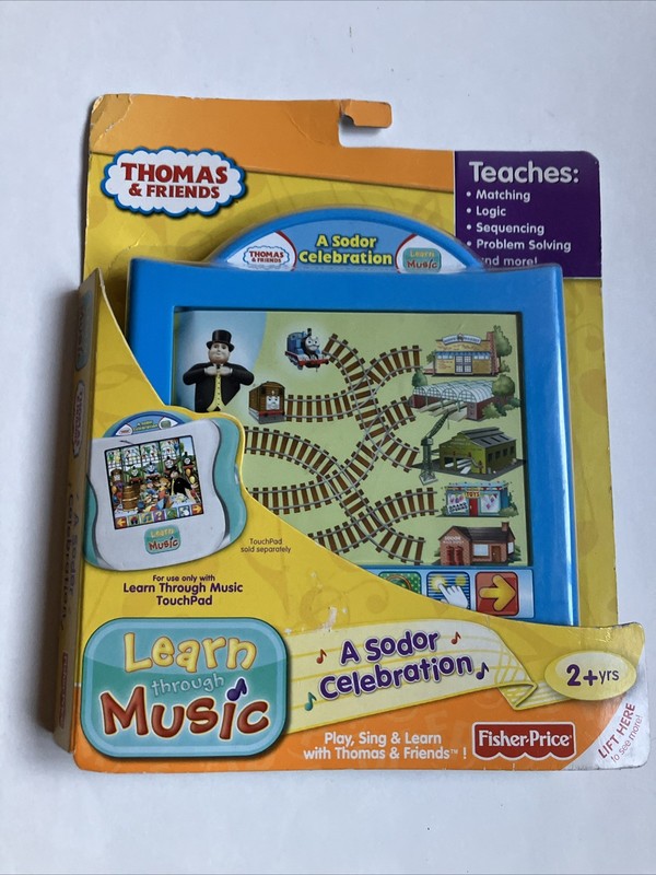 Fisher-Price Learn Through Music Thomas & Friends A Sodor Celebration Game NEW