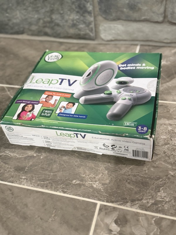 LeapFrog LeapTV Educational Active Video Gaming System 100+ Games & Videos