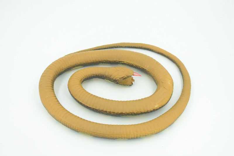 Ball Python Snake, Rubber Snake Toy, Realistic, Replica, Gift, 42" WR23 BB316 gallery