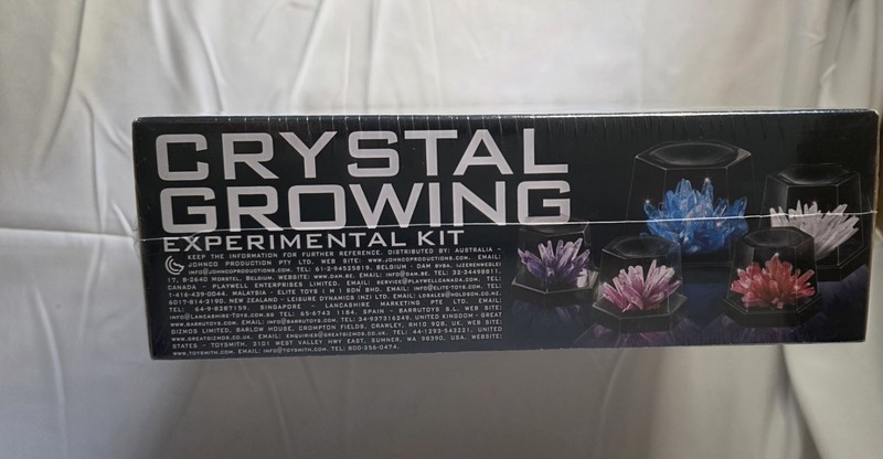 4M 7 Crystal Growing Experimental Kit STEM w/ Display Cases & App NEW gallery