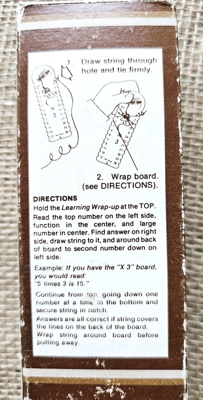 Vintage 1985 Learning Wrap Ups Subtraction & Addition 10 Pc Teaching Aide Math gallery