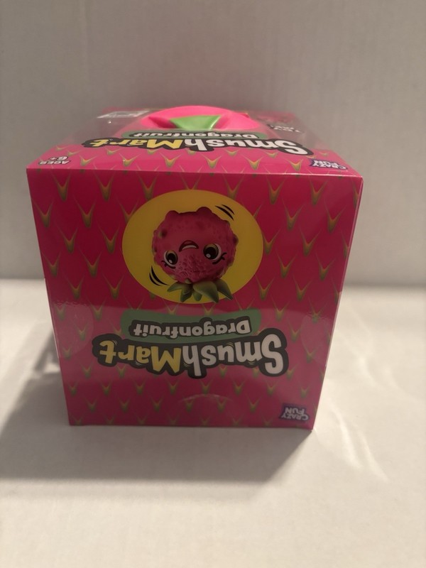RMS SmushMart Dragonfruit Squishy Tactile Squeeze Toy, Pink/Green gallery