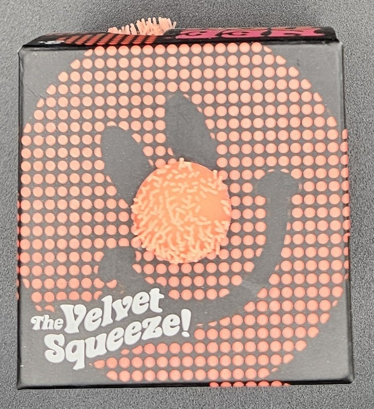 NeeDoh Fuzz Ball Wonder Sensory Toy with Velvet Texture Orange gallery