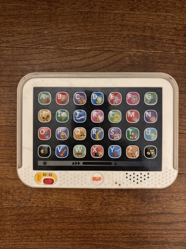 Fisher Price Kids Tablet ABC Laugh and Learn Smart Stages Music Talking 3M-36M