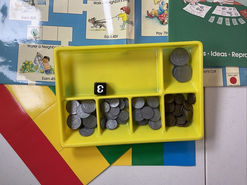 Money MacMillan Early Skills Manipulatives + Guides Books Coins Only gallery