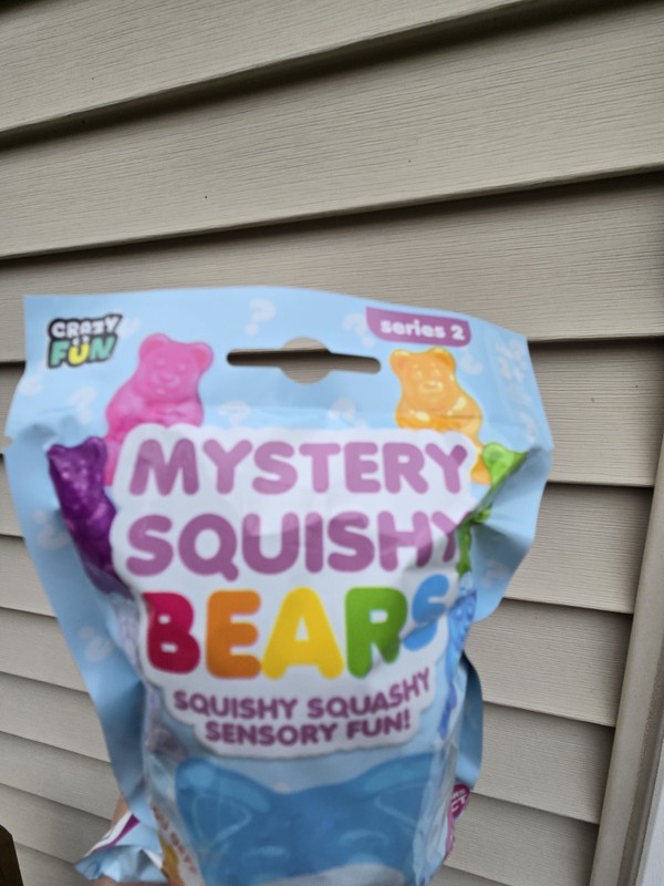 NEW RMS Mystery Squishy GUMMY BEAR Fidget Toy Mystery Pack Of 1