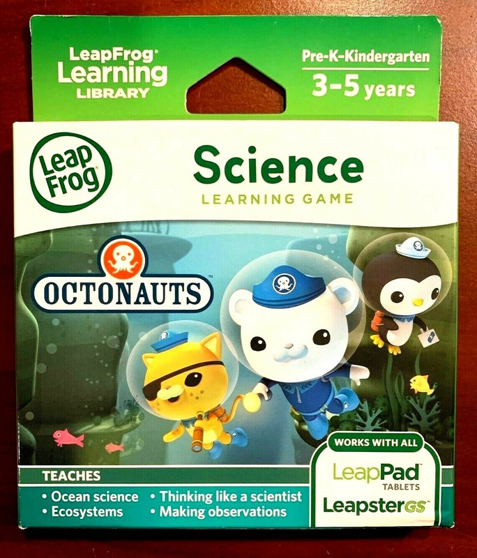 Leap Frog LeapPad Explorer Learning System: Octonauts, Leap Pad 1 2 3 GS Ul NIB