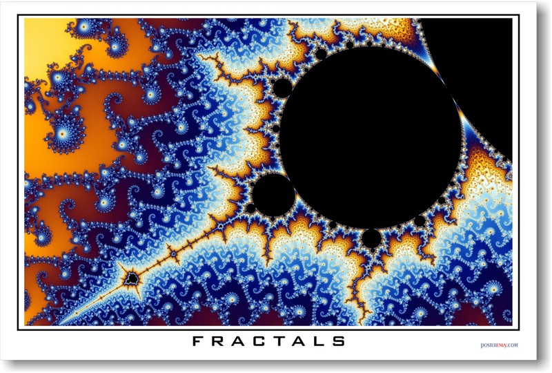 Fractals #3 – Math POSTER