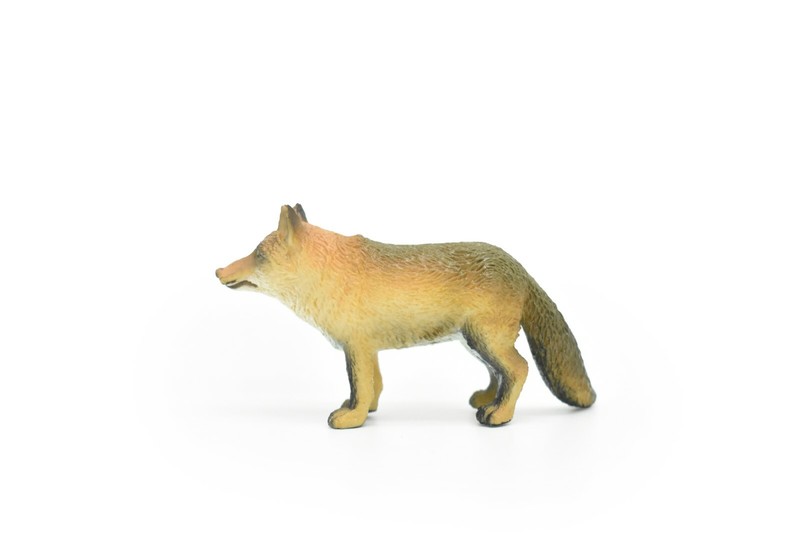 Realistic Fox, Figure, Model Quality Plastic Replica Hand Painted 3″ CWG174 BB41