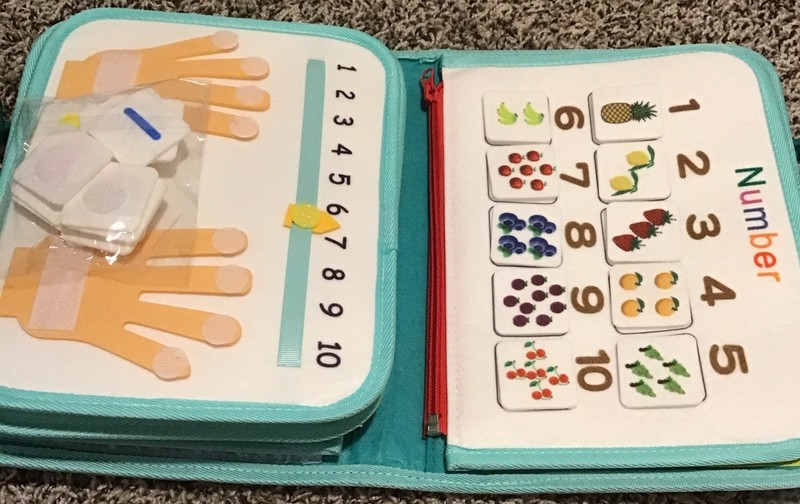 Busy Board Activity Sensory Book for Toddlers Montessori Early Learning NEW gallery