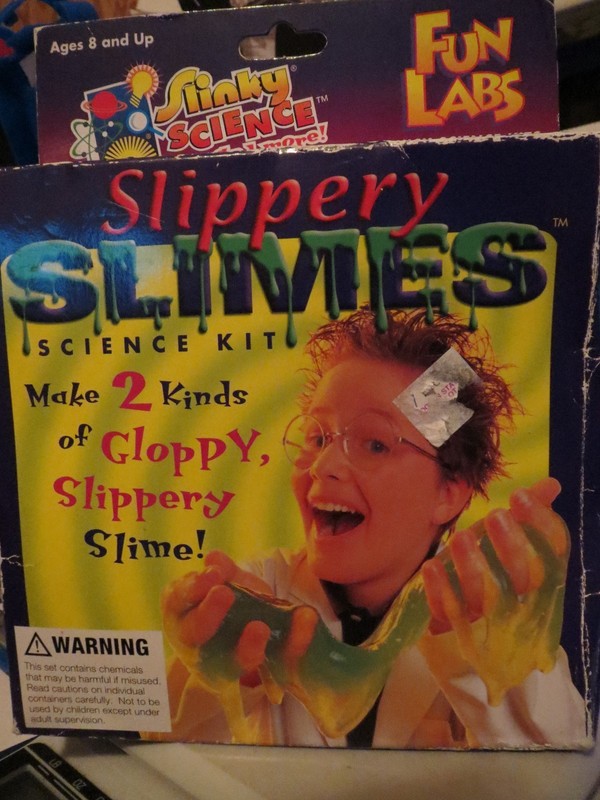 Slinky Slimes Science Kit – Fun Lab Slippery Slimes, Missing instructions