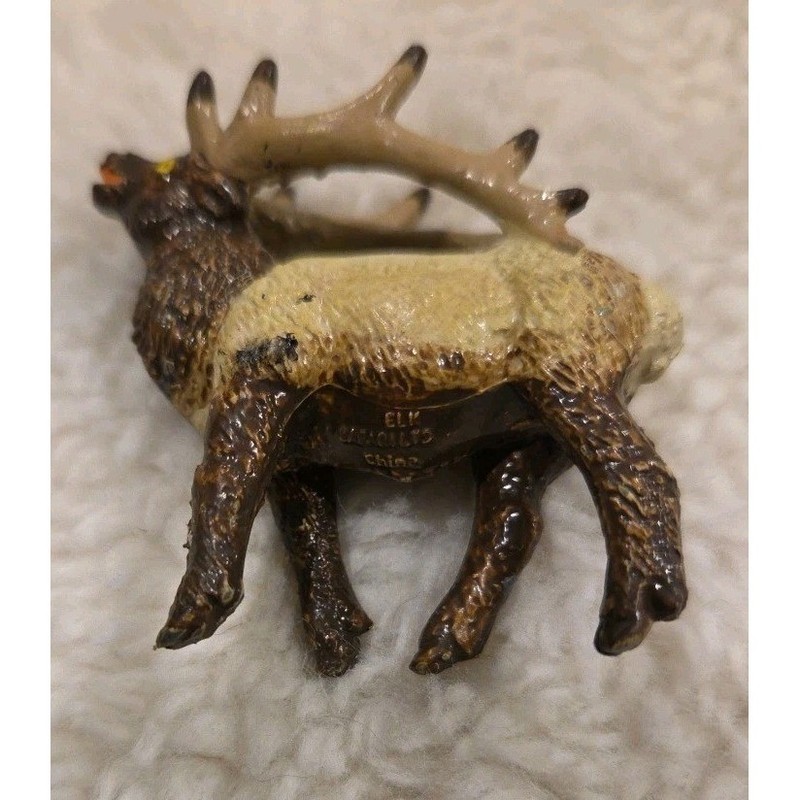 Safari Ltd Elk Figure – North American Wildlife Animal Model, Realistic Diorama