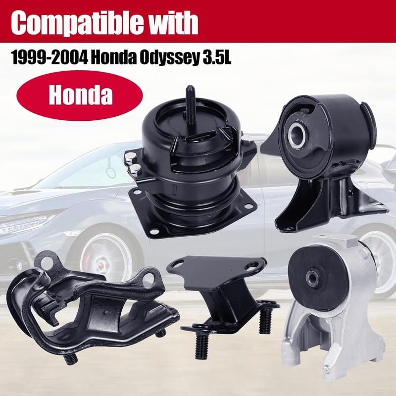 Engine Motor Mount Compatible with 1999-2004 Honda Odyssey 3.5L, Replaces A4518 gallery