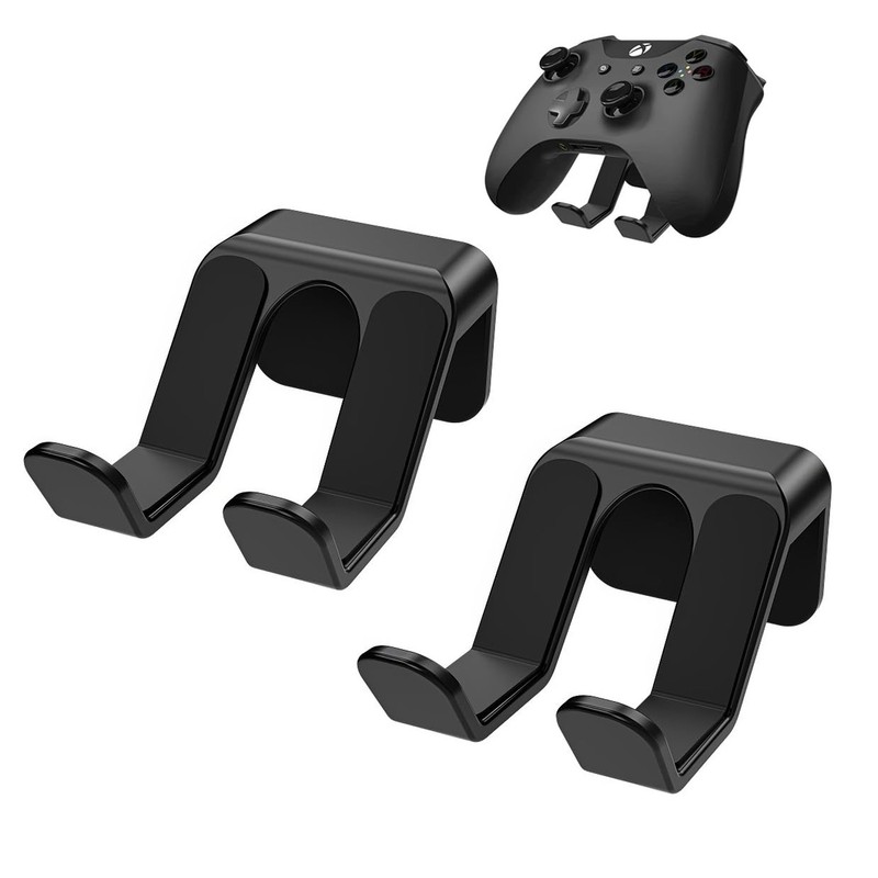 2-Pack Controller Holder Wall Mount, Headset Holder Stand for Xbox Series X/S...