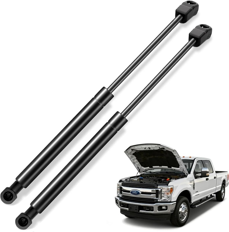 Front Hood Struts, Hood Shocks Lift Supports Replacement for 2011-2016 Ford F250