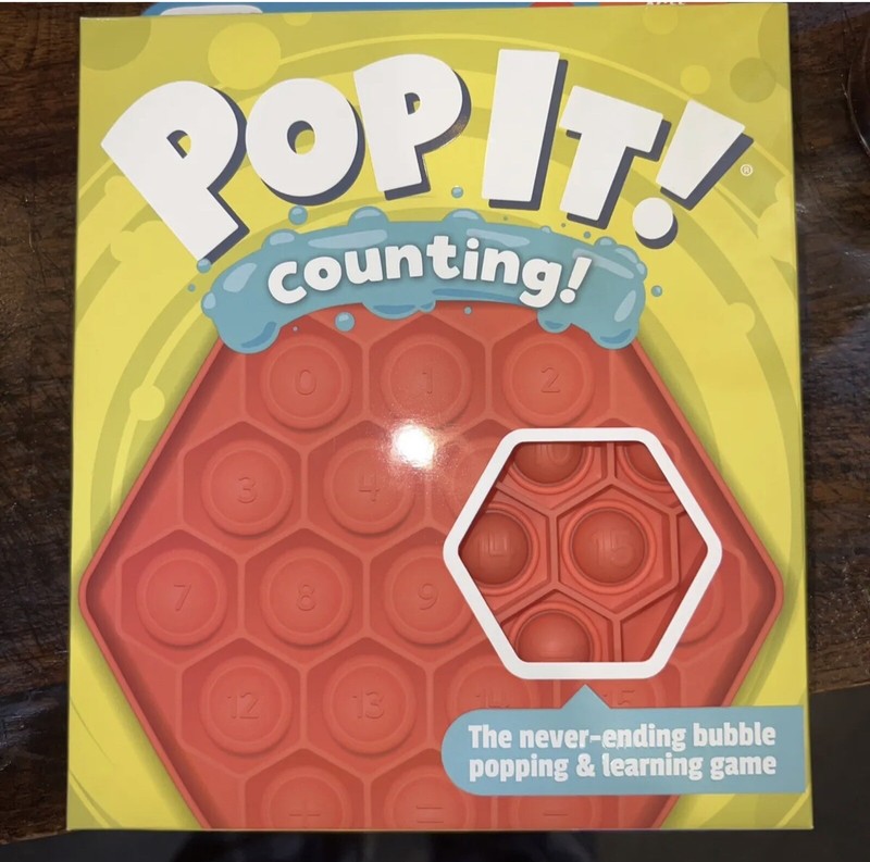 Chuckle & Roar POP IT! Bubble Pop Counting Learning Game