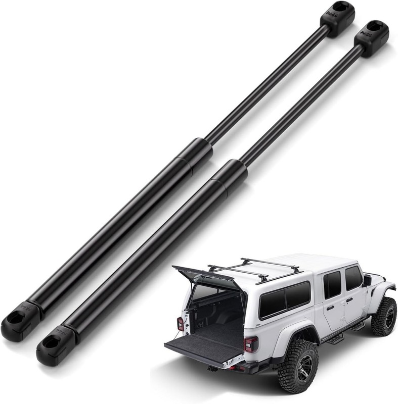 ARANA Rear Window Struts for Jeep Wrangler 2011-2017, Back Glass Shocks Lift
