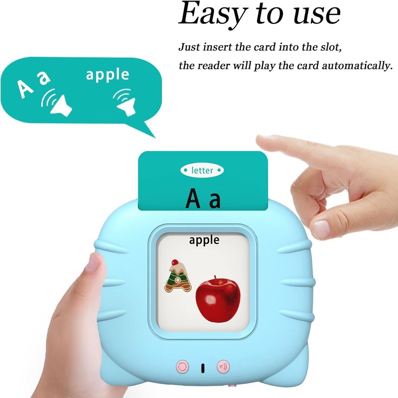 Talking Cards for Toddlers, Speech Therapy Toys Autism Toys, ABC 123 Sight Words gallery