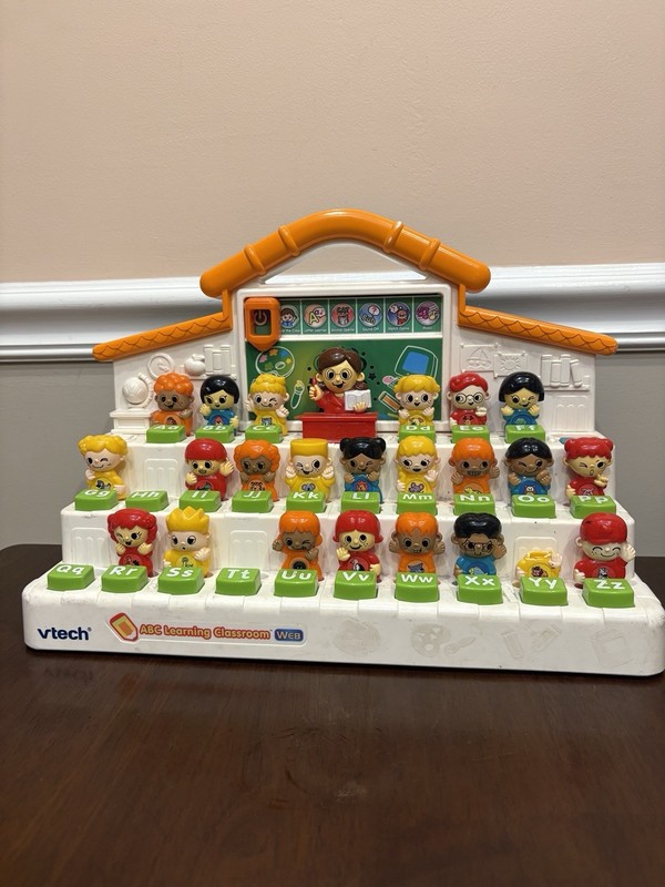 VINTAGE Vtech / Toddler’s ABC Learning Talking Teacher Classroom w/Web Toy