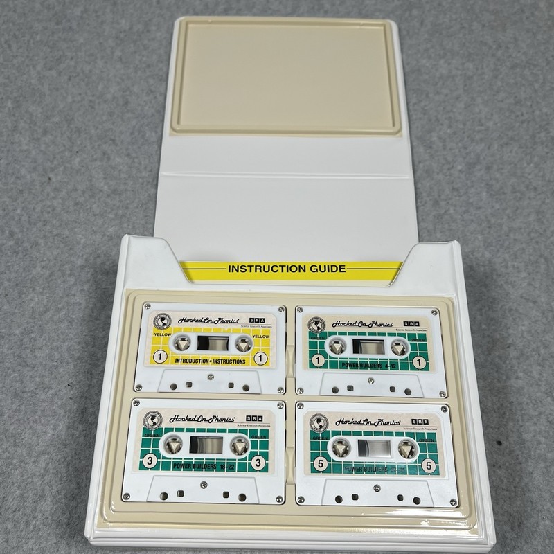 Vintage Hooked on Phonics Reading Power SRA Complete Set gallery