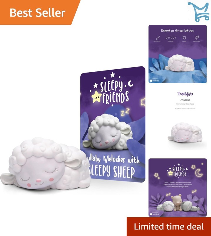 Lullaby Melodies Plush Toy Sleepy Sheep Soothing Nature Sounds Bedtime
