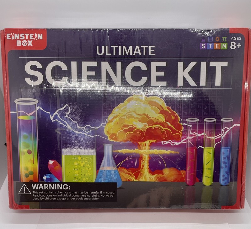 Einstein Box Science Experiment Kit for Kids Age 8-12-14 STEM Projects for Kids