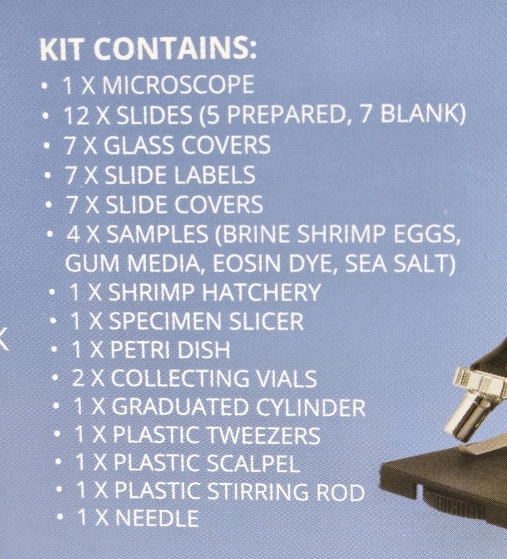 Discovery #Mindblown Microscope Set 48-Piece with Durable Metal Framework Case gallery