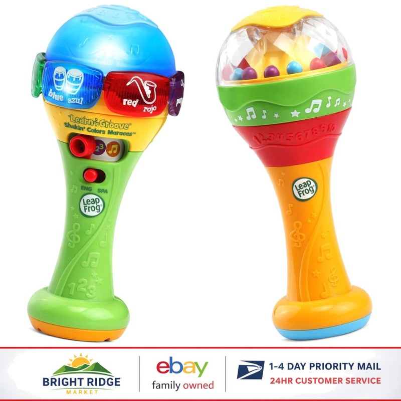 Shakin’ Colors Maracas Set for Early Development and Motor Skills Training