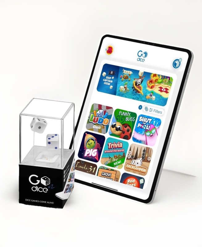 New Go Dice 2 Particula Bluetooth Dice Strategic App Interactive Math Learn Game